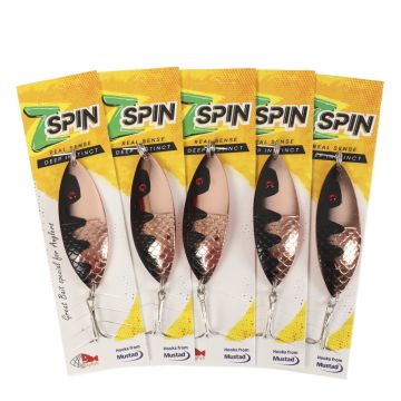 Блесна колеб. SKYFISH "Z-SPIN", Крокодил, 70 мм, 18 гр, цвет: 6#